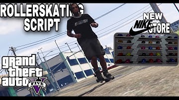 New ROLLERSKATING Script + Nike Store In GTA 5 RP (FiveM) | GTA 5 Sunset Hills Sports MLO