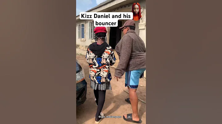 Kizz Daniel and his bouncer