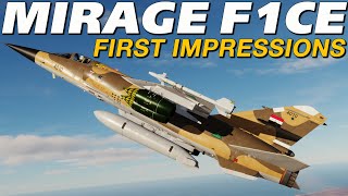 DCS Mirage F1CE FIRST IMPRESSSIONS & FLIGHT