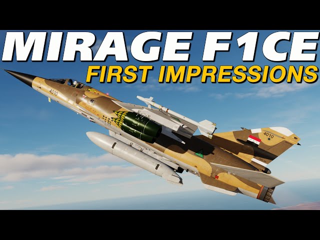 DCS Mirage F1CE FIRST IMPRESSSIONS & FLIGHT - YouTube