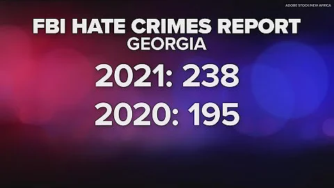 FBI releases 2021 hate crime data, says it's most likely underreported due to new data reporting sys
