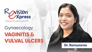 Revision eXpress [Gynaecology]: Vaginitis & Vulval Ulcers | Dr. Ramyasree screenshot 5