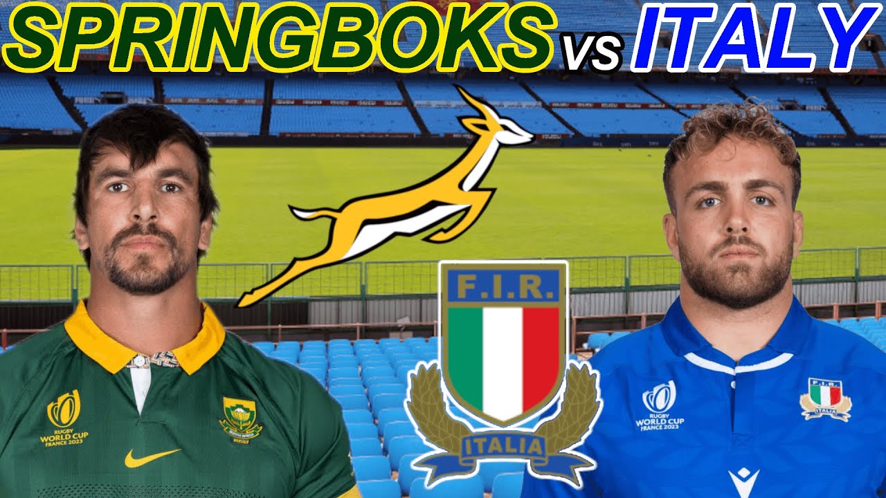SOUTH AFRICA vs ITALY 2025 Live Commentary (1st Test) - YouTube