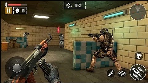 FPS Commando Secret Mission - Free Shooting Games Android Gameplay #1