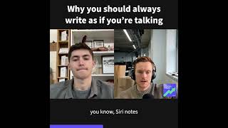 Why you should always  write as if you’re talking, with Louis Sandford, aka The Mailman
