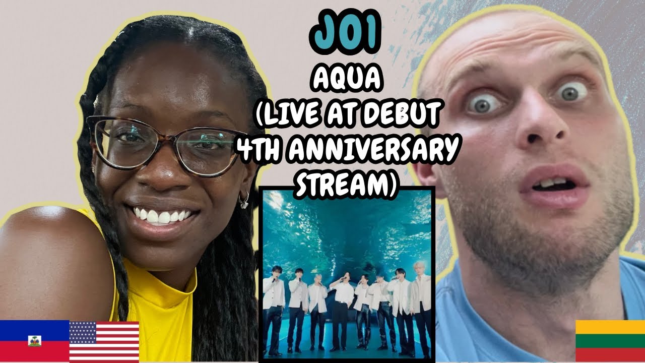 REACTION TO JO1 - Aqua (Live at Debut 4th Anniversary Stream) | FIRST TIME HEARING AQUA