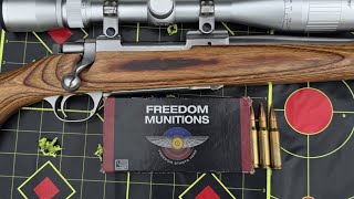 Shockingly Disappointing? Ruger M77 Mk II .308 W/ Freedom Munitions 168gr A-Max 100yd Accuracy Test