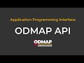 Odmap application programming interface api