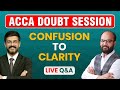 ACCA Doubt Session | Live Counselling Session | How to Prepare ACCA | How to Become ACCA