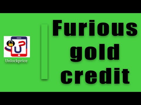 Furious gold credit #unlockprice