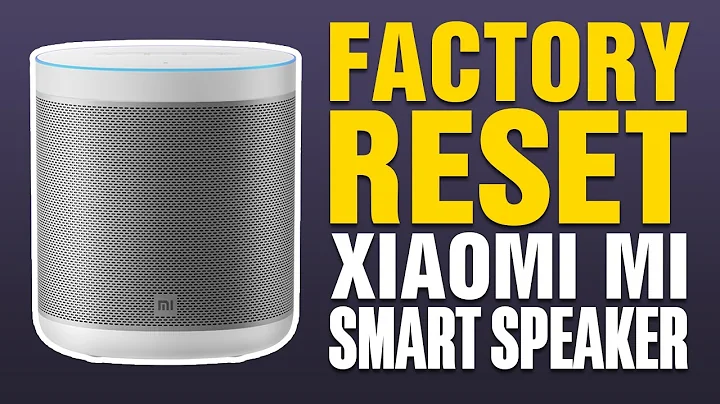 How To Factory Reset Your Xiaomi Mi Smart Speaker (2025)