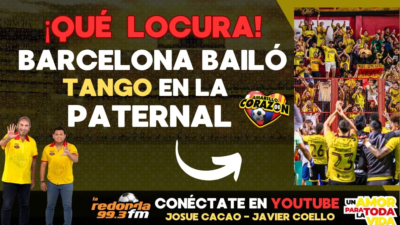 🔴 EN VIVO /  ¡QUÉ LOCURA! BARCELONA BAILÓ TANGO EN LA PATERNAL   / 26 DE FEBRERO 2026