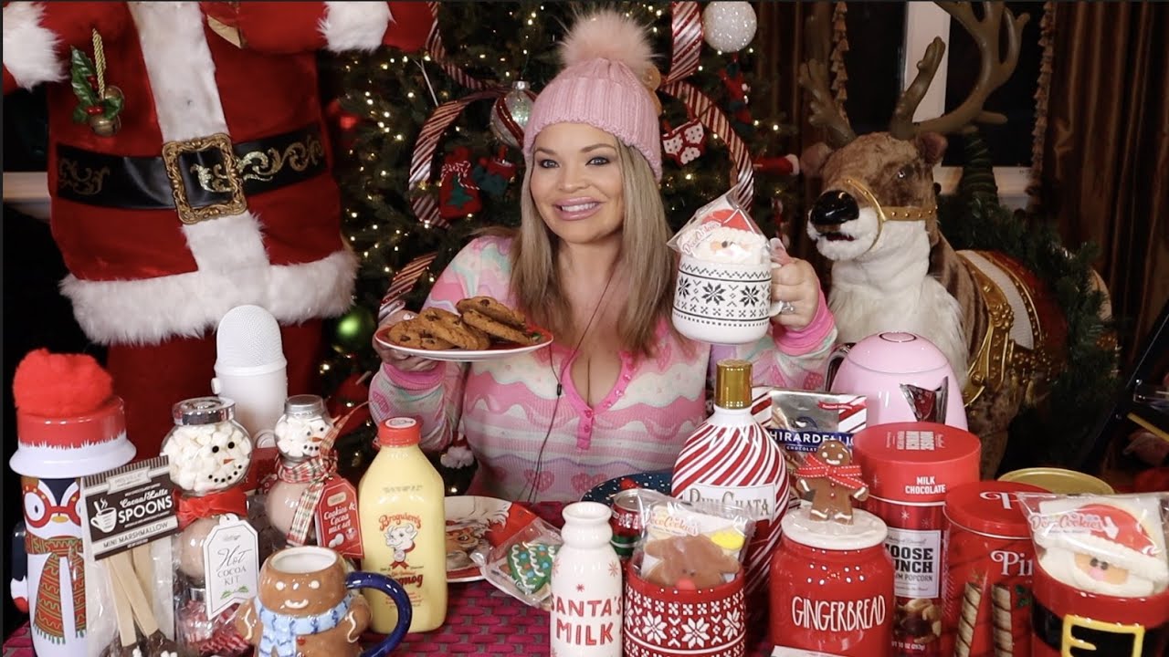 ASMR Hot Cocoa + Warm Cookies On A Winter's Night (cozy)