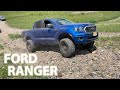 FORD RANGER OFF-ROAD 4X4 TRACTION CONTROL TEST : HILL CLIMBING ROLLING ROCK HILL!!!