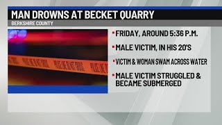 Man drowns at Becket Quarry in Berkshire Co.