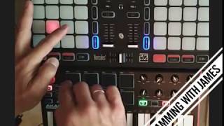 MPK mini & Hercules P32 live performance - Ableton Live (James Brown)