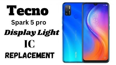 Tecno Spark 5 pro Display Light IC Replacement #tecno #display #light #infinix #itel #fypシ #trending
