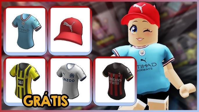 COMO GANHAR A CAMISA DO SÃO PAULO GRÁTIS NO ROBLOX! (parte 7) 