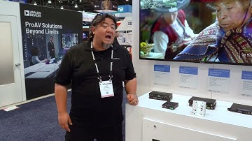 Infocomm 2024 - Video over IP overview including the new IP300UHD wallplate solution.
