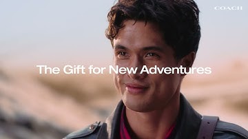 Coach Holiday 2025 Campaign | The Gift for New Adventures | Charles Melton | #CourageToBeReal