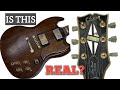 I Bought A Gibson SG At A Garage Sale For $50 !! Is It AUTHENTIC? In Depth Look Inside!!
