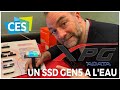 Un ssd gen 5 watercool chez xpg au ces 2024