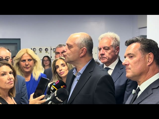 Καπετάνος από τα εγκαίνια της παιδιατρικής ΠΓΝΛ