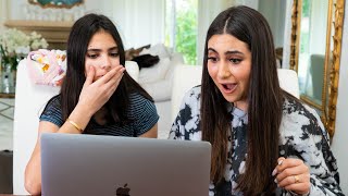 REACTING TO BLAIRS FIRST YOUTUBE VIDEO