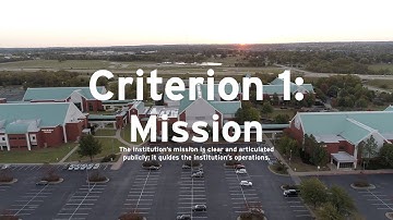 HLC Visit 2021: Criterion #1 Mission
