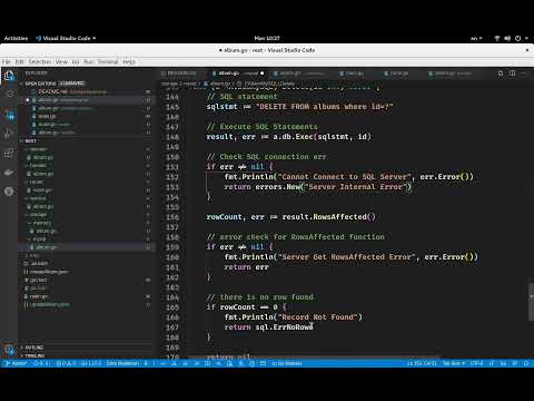 web with golang