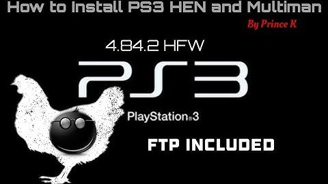 How to Install PS3 HEN and Homebrews on 4.84.2 HFW