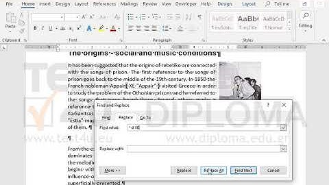 Remove all index entries.
