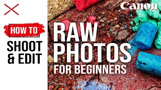 Adobe Camera RAW | Intro to Editing RAW Photos | Canon Rebel
