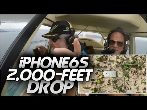 iPhone6s Shockingly Survived A 2,000-Feet Drop & Recorded The Entire Fall