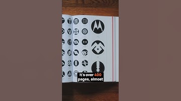 This logo design book is MASSIVE 🤯