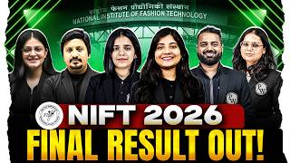 NIFT 2026 Result Out! 🔥 NIFT 2026 Admission Updates, Counselling Support & Next Steps After Result