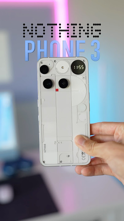 DON'T buy Nothing phone (3) until you see this🤔#nothingphone3