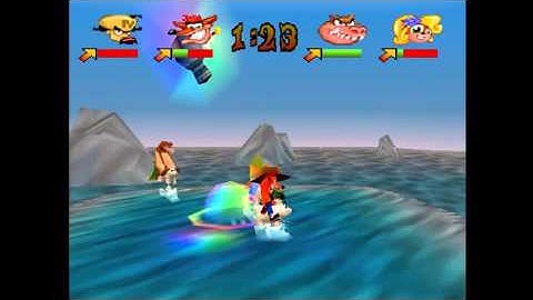 Crash Bash - Tilt Panic Gold Relic (Co-op with PR)