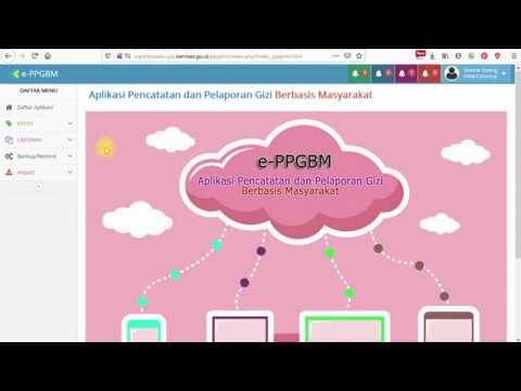Tutorial Eppgbm Import Identitas Balita Youtube