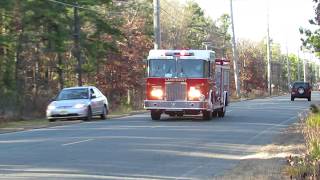 Lakehurst engine 6201 responding to a working fire 12/25/16 #firetruck #ENGINE screenshot 3
