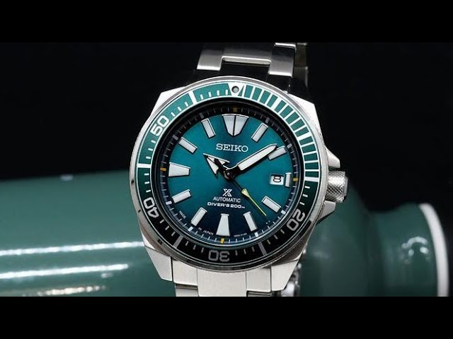 Seiko SBDY043 Samurai HULK JDM - YouTube