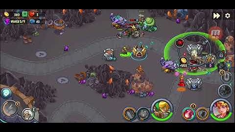 King Of Defense Battle Frontier - World 2 Stage 40 - 2 Heroes