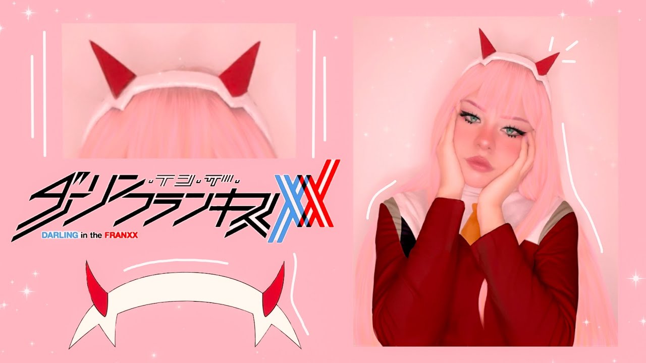 Como hacer los cuernitos de Zero Two → ˗ˏˋ(Darling in the Franxx ダーリン・イン・ザ・フランキス)´ˎ˗ ♡