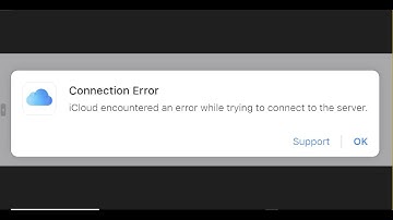 Fix Connection Error iCloud Encountered An Error While Trying To Connect To The Server