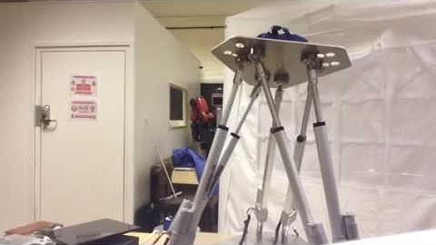 Parallel robot for lowerlimb rehabilitation - Developed as part of PhD of Dr Rastegarpanah