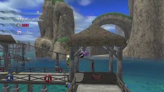 Sonic the Hedgehog (2006; X360) — Wave Ocean: Blaze in 0'34"166 (WR)