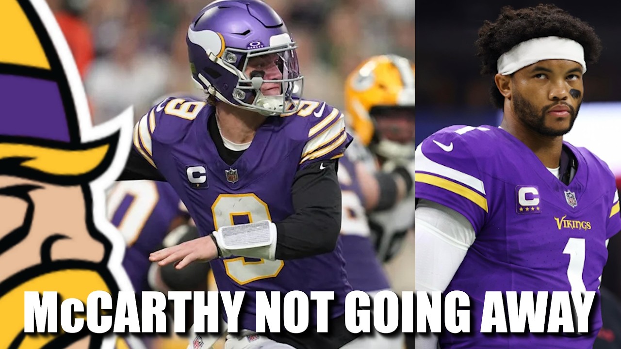 JJ McCarthy Not Going Away in Vikings QB Competition JJ McCarthy Not Going Away in Vikings QB Competition