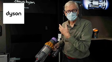 Джеймс Дайсон запускает новый пылесос Dyson с лазерной технологией.
