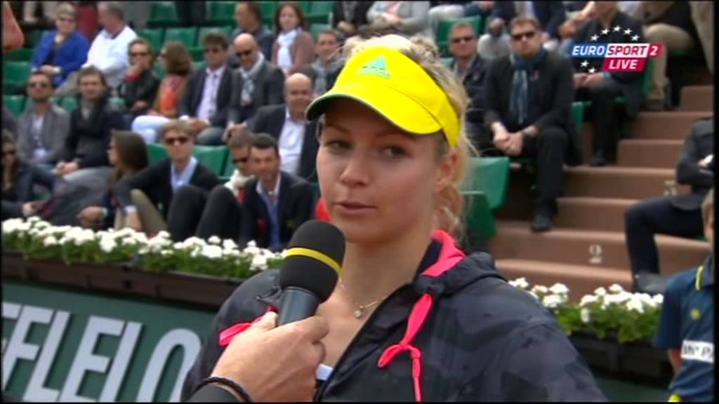 Maria Kirilenko Adorable Roland Garros Interview - YouTube