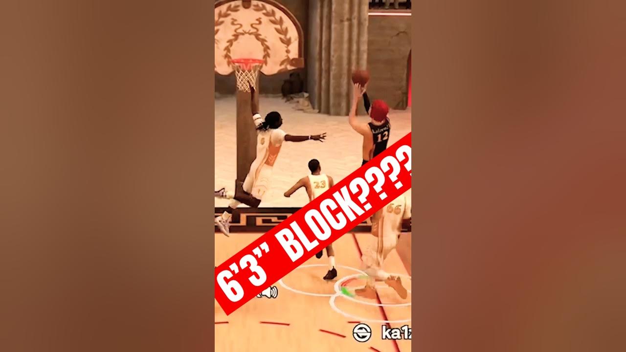 “PROVING” I can block “YOUR” shot. On a 6’3” guard nba2k25 basketball
